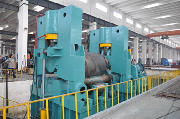 W11S-100×3200上辊万能卷板机